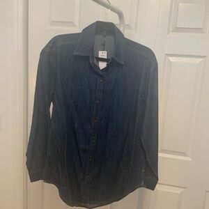 Express Boyfriend Portofino Denim Shirt